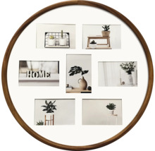 Ronde fotolijst met meerdere afbeeldingen