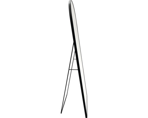 Staande spiegel met frame en standaard