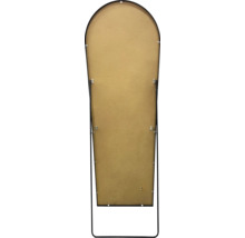 Achterkant van een staande spiegel met frame