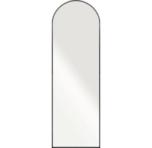 Passpiegel met afgeronde bovenkant en smalle lijst