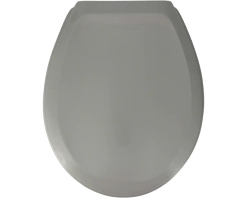 ADOB Wc-bril Iseo manhattan Grijze toiletbril van bovenaf