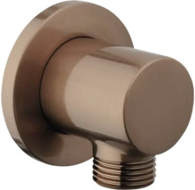 Hoekstopkraan van metaal met schroefdraadaansluiting