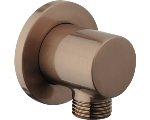 Hoekstopkraan van metaal met schroefdraadaansluiting