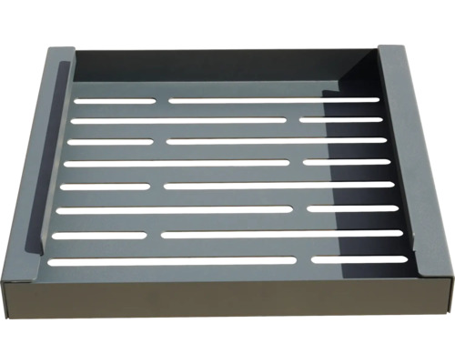 Metalen plantenbak met drainagegaten