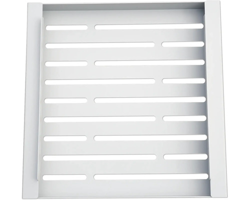 Metalen roosterinzet met horizontale sleuven