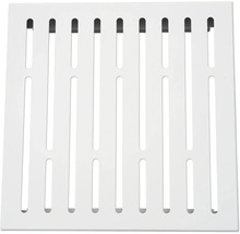 Metalen radiatorafdekking met gleuven