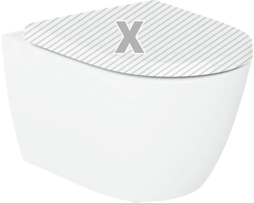 Wandcloset met diepspoeling