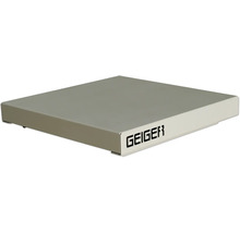 Geiger kluis met logo