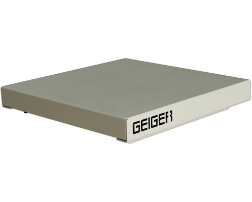 Geiger kluis met logo