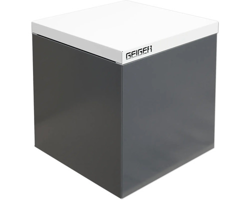 Grijze Geiger onderkast met witte afdekking