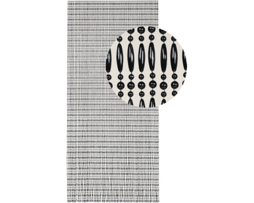 Kralengordijn met patroon