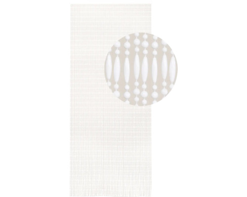 Decoratieve sjaals met kralengordijn