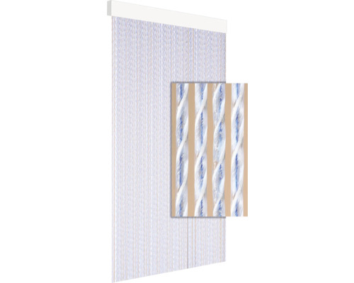 Gordijn met koorddesign voor deur of raam