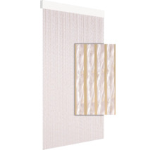 Gordijn van strengen met patroon