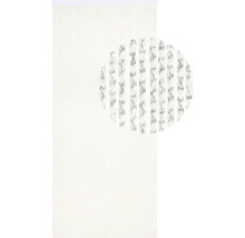 Insectenwerend gordijn van kunststof lamellen