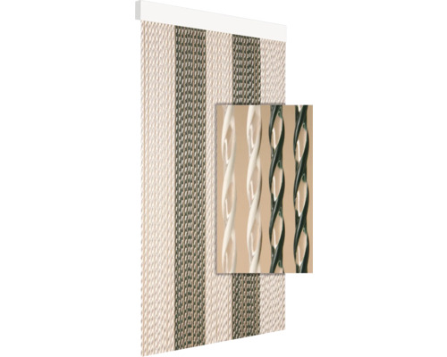 Decoratief deur gordijn met kunststof strengen