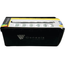 Genesis roestvrijstalen troffelset, handvat en zes messen