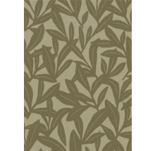 Behang met bladerpatroon