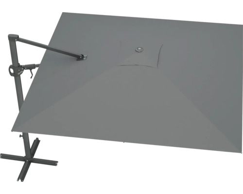 Vrijhangende parasol met voet