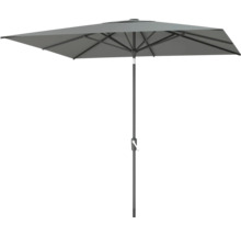 Rechthoekige parasol voor de tuin