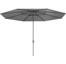Grijze parasol met slinger mechanisme
