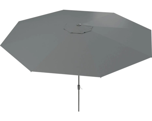 Grijze tuinscherm met slinger