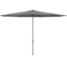 Grijze parasol voor de tuin