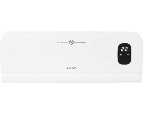 Eurom wandconvector met digitaal display