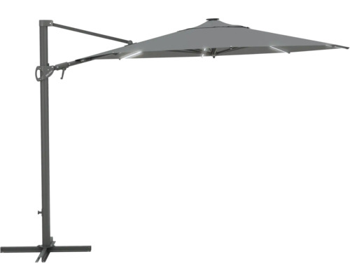 Vrijhangende parasol voor de tuin of het terras