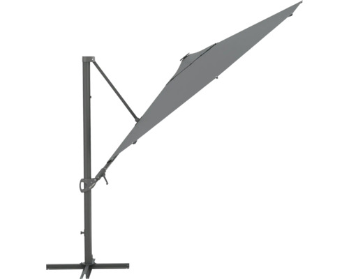 Vrijhangende parasol met voet