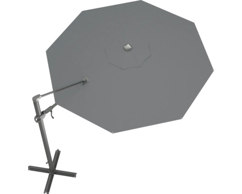 Vrijhangende parasol met voet