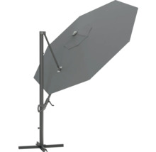 Vrijhangende parasol met voetkruis