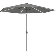 Vierkante parasol met ledverlichting