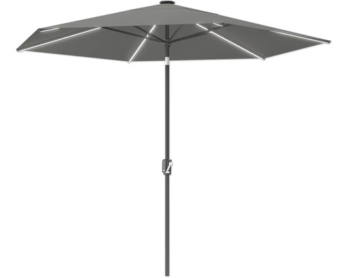 Vierkante parasol met ledverlichting