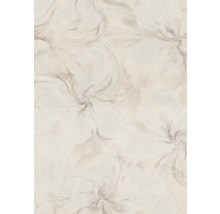 Behang met abstract bloemmotief