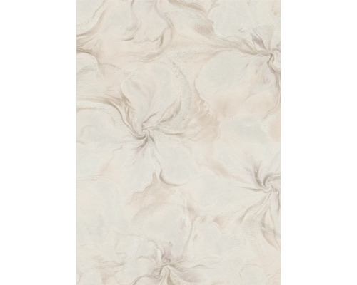 Behang met abstract bloemmotief