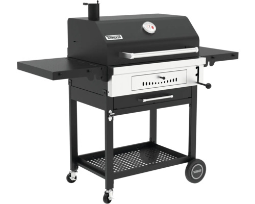 Tenneker houtskoolgrill met opbergvakken en thermometer