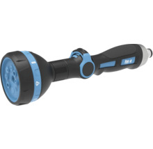 Tuinspuit met verschillende straalsoorten