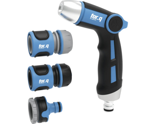 Tuinslangspuitpistool met slangkoppelingen