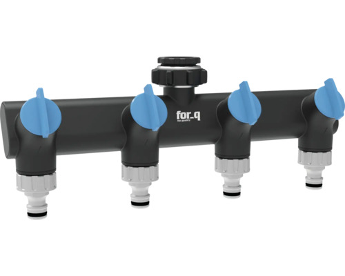 Tuinverdeler met vier uitgangen van for_q