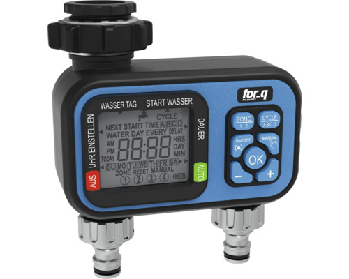 Watercomputer voor het regelen van de tuinbesproeiing