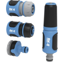 Tuinslangkoppelingen en spuitmondstuk van for.q