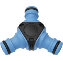 Tuinslang verdeler met drie aansluitingen