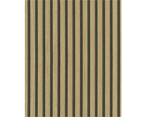 Houten panelen met verticale lamellen voor wandbekleding