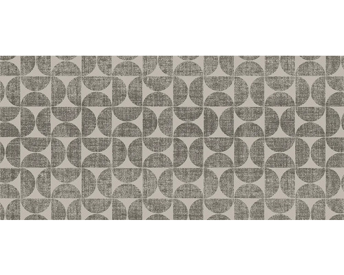 Textielbehang met halve cirkel patroon