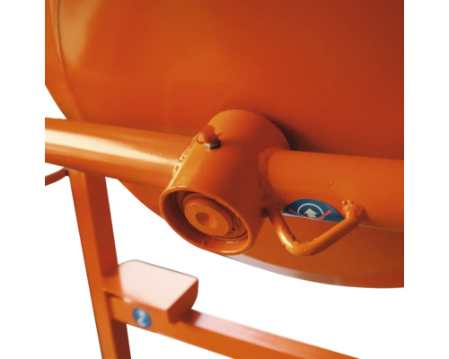 Gedetailleerde weergave van een betonmolen, die de mechanica en het ontwerp laat zien