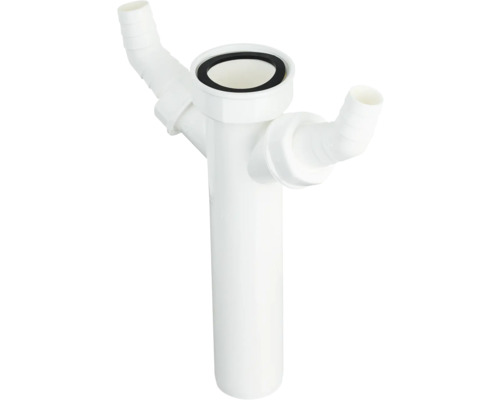 Witte sifon voor wastafel of gootsteen