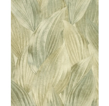 Behang met bladerenmotief