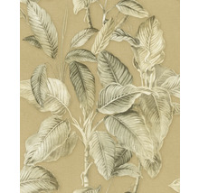 Behang met plantenmotief