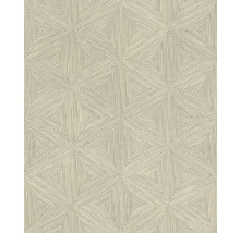 Behang met driehoekig patroon